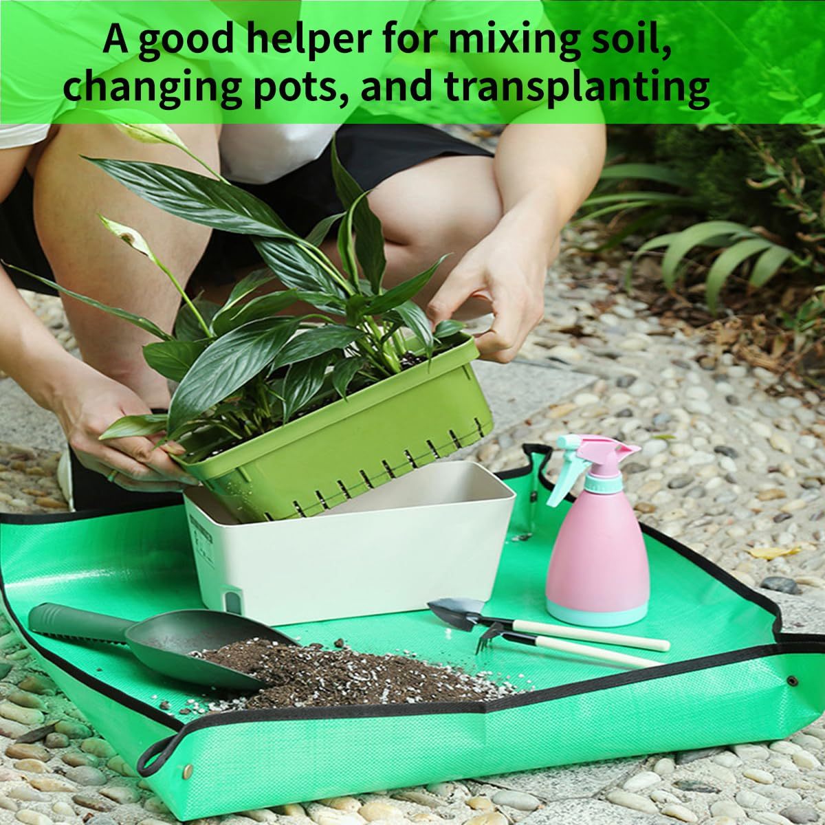 Водонепроницаемый коврик для п – обзор и цена Repotting Mat