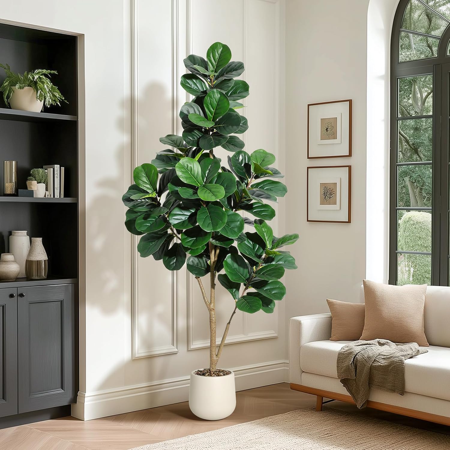 4-7 футов Fiddle Leaf Fig Tree – обзор и цена Fiddle Leaf Fig