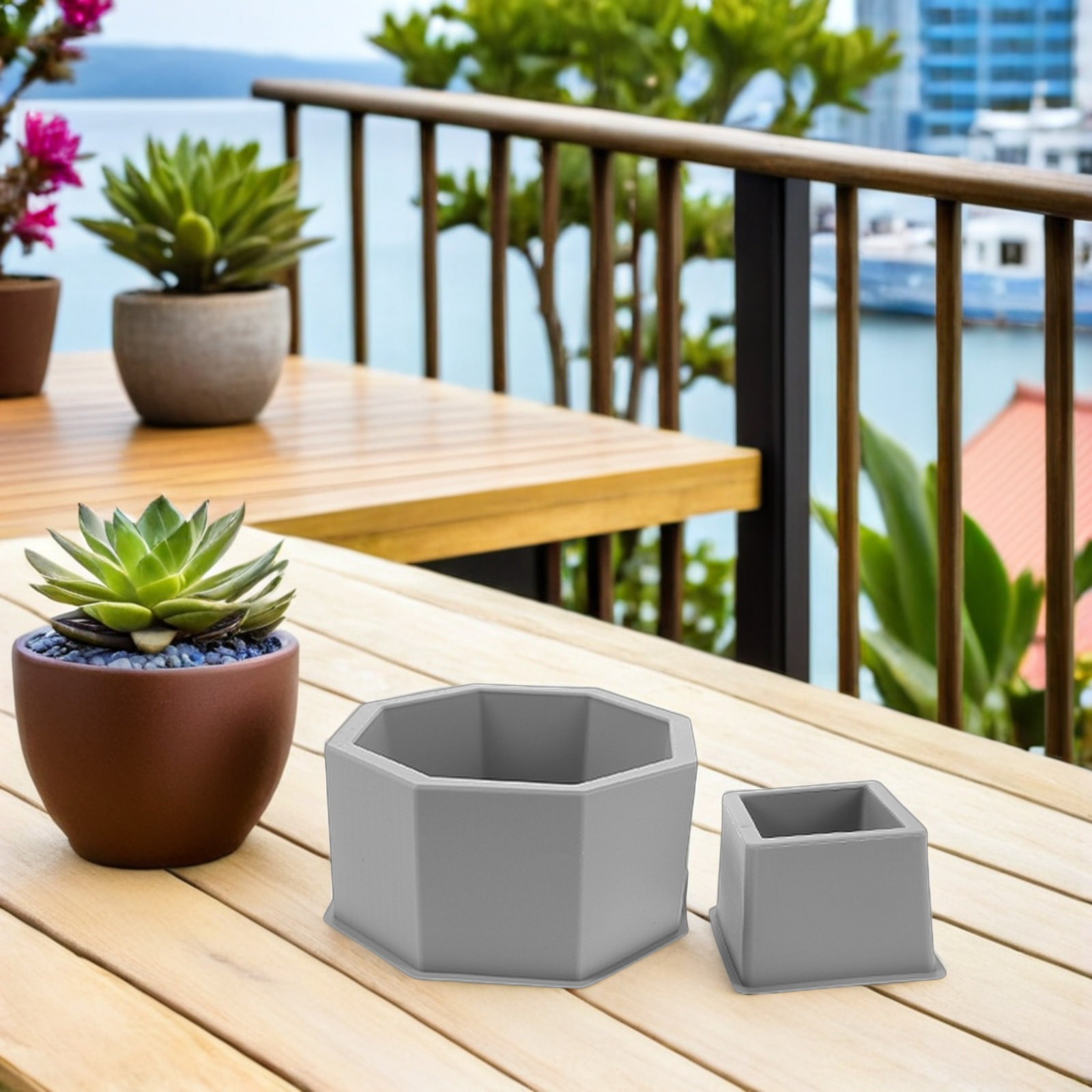 Набор из 2 многоразовых силико – обзор и цена Succulent Set